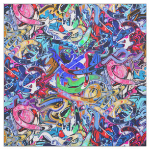 Tissu Graffiti Streetstyle