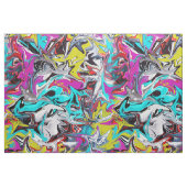 Tissu Graffiti Streetstyle (Fat Quarter)