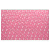 Tissu Graines Cardières Roses (Yard)