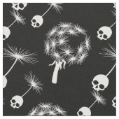 Tissu Graines de pissenlit de crâne (Fermer)