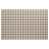 Tissu Grand Checkered de Diag - brun blanc et foncé (Fat Quarter)