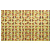 Tissu grand cheval petite impression (Fat Quarter)