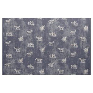 Tissu grand cheval plus brillant chevaux