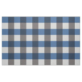 Tissu Grand contrôle de Buffalo, gris/gris et bleu (Fat Quarter)