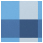 Tissu Grand contrôle de Buffalo, nuances de bleu de (Détail)