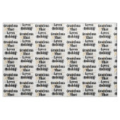 Tissu Grand-mère adore cuisiner (Fat Quarter)