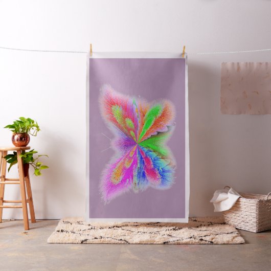 Tissu Grand Papillon multicolore (In Situ)
