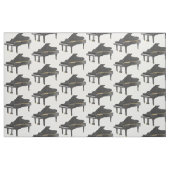 Tissu Grande structure de piano (Fat Quarter)