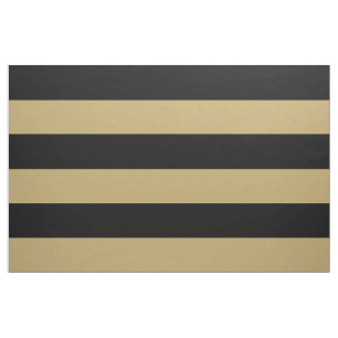 Tissu Grandes dimensions Noir et Or