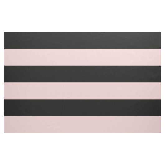 Tissu Grandes dimensions noir et rose clair (Yard)