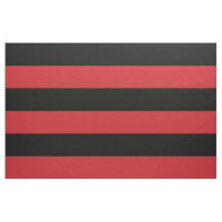Grandes rayures noires et rouges Grande échelle