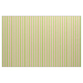 Tissu Grandes tons vert, rose clair et blanc (Yard)