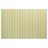 Tissu Grandes tons vert, rose clair et blanc (Fat Quarter)