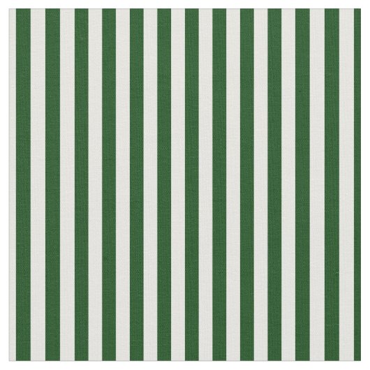 Tissu Grandes vertes et blanches (Fermer)