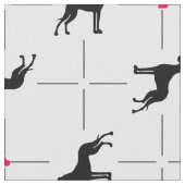 Tissu Grands Danois partout (fermé)