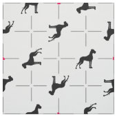 Tissu Grands Danois partout (Échantillon)