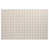 Tissu Grands points et petits points sur blanc cassé (Yard)