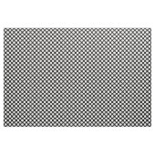 Tissu Grands points rétro - blanc et noir (Yard)