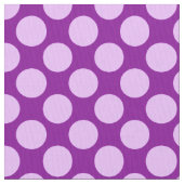 Tissu Grands points rétro - orchidée et violette (fermé)