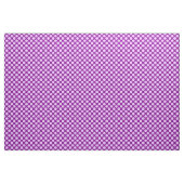 Tissu Grands points rétro - orchidée et violette (Yard)