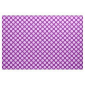 Tissu Grands points rétro - orchidée et violette (Fat Quarter)