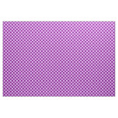 Tissu Grands points rétro - violet et orchidée (Yard)