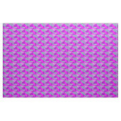 Tissu Graphique Abstrait - design vert violet (Yard)