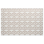 Tissu Graphique d'amour cool, gris (Fat Quarter)