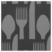 Tissu Graphique de fourche de couteau à cuillère (fermé)