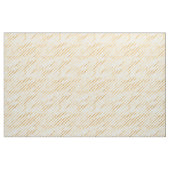 Tissu Graphique en bande blanche glam or (Yard)