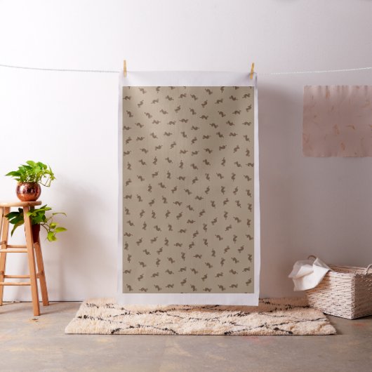 Tissu Graphique mignon de furet (In Situ)