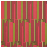 Tissu Gras rouge et vert (Échantillon)