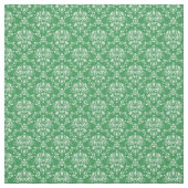 Tissu Grass vert et blanc Damas (Échantillon)