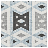 Tissu Gray Blue Black Eclectique Ethique (Fermer)