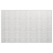 Tissu Gray Floral Damask (Fat Quarter)
