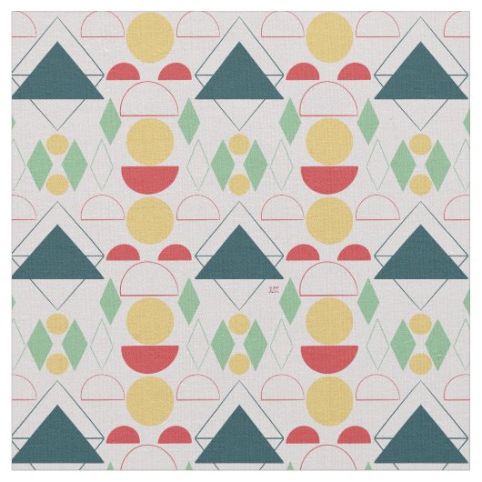 Tissu Gray moyen du milieu du siècle (Fermer)