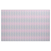 Tissu Gray, rose et ardoise Gradient Chevron (Fat Quarter)
