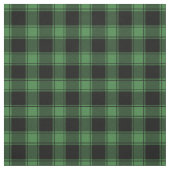 Tissu Green & Black Buffalo Plaid (Échantillon)