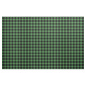 Tissu Green & Black Gingham Plaid (Fat Quarter)