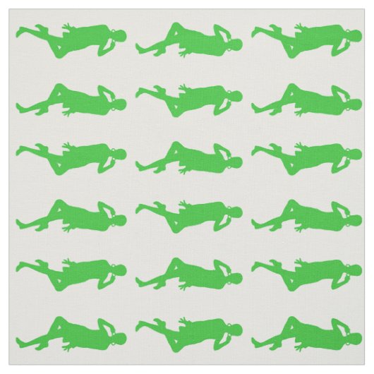 Tissu Green Bold Mod GoGo Girls (Échantillon)