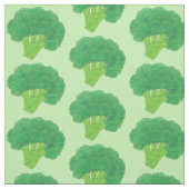 Tissu Green Head of Broccoli Veggie Vegetable Veg Garden (Échantillon)