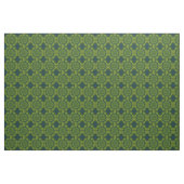 Tissu Green Navy Blue Modern Ethnic Textile Tribal Impri (Fat Quarter)