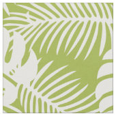 Tissu Green Palm Feuille Rainforest Motif (Fermer)