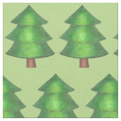 Tissu Green Pine Tree Forest Camp Bois (Fermer)