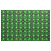 Tissu Green Twist Art Abstrait (Yard)