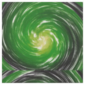 Tissu Green Twist Art Abstrait (Fermer)