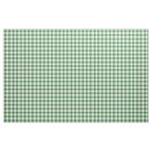 Tissu Green & White Plaid Gingham (Yard)