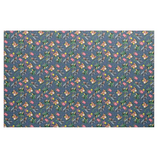 Tissu Gremlins™ 80's Retrowave Pattern (Yard)