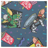Tissu Gremlins™ 80's Retrowave Pattern (Fermer)