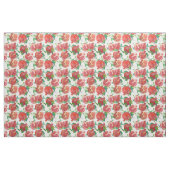 Tissu Grenade juteuse aux feuilles (Yard)